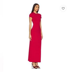 Lovers + Friends Vibrant Red Maxi Dress L